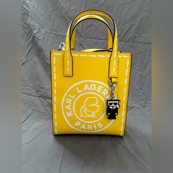 Karl Lagerfeld Handbags - Karl Lagerfeld Nouveau Tote/Crossbody - NWT - Yellow